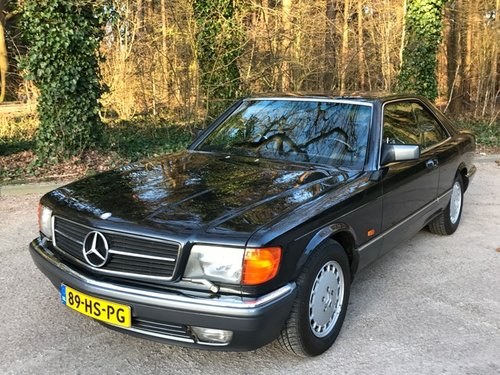 1992 Mercedes 560 SEC (Low Mileage) In vendita