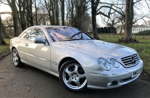 2002 Mercedes CL500 - 2 Owners - 70300 mls - Main Dealer History SOLD
