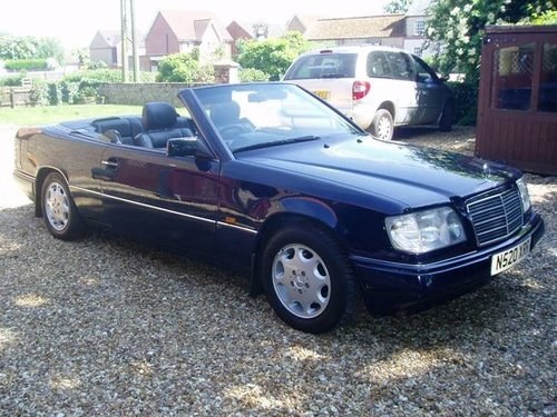 1996 Mercedes W124 E220 Cabriolet Auto at ACA 26th January  For Sale