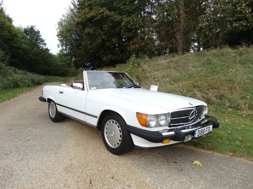 1987 Mercedes R107 560 SL LHD at ACA 26th January  For Sale