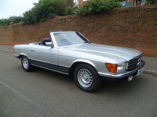 1982 MERCEDES BENZ 500SL 39,000 MILES ONLY SOLD