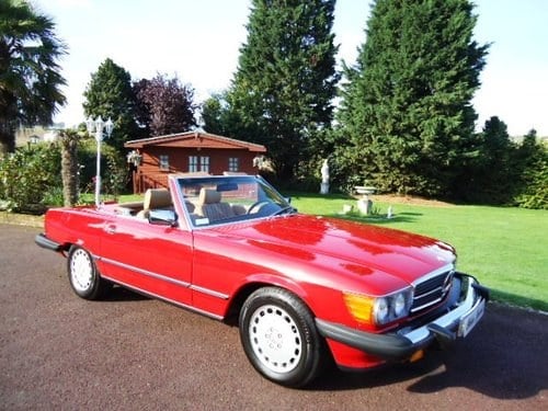 Mercedes 560SL Sports 1987 LHD For Sale