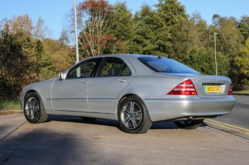 2001 Luxury S Class with Low Mileage & Great History In vendita