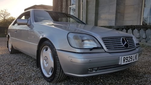 1998 R Mercedes CL600 V12 140 Series Coupe For Sale