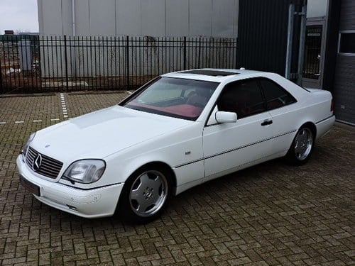 1998 MERCEDES-BENZ CL600  only 51.000 km all books SOLD