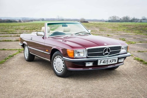 1989 Mercedes-Benz R107 300SL - 7,714 Miles From New For Sale