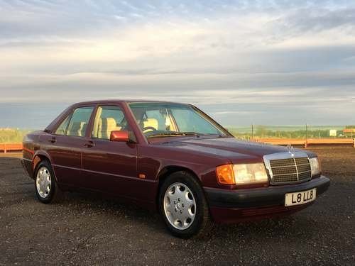 1993 Mercedes 190E Auto at Morris Leslie Auction 23rd February For Sale by Auction