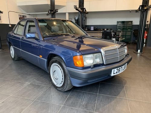 1994 Mercedes 190E 2.6 (ONE OWNER 28661 MILES FROM NEW) SOLD