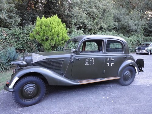 MERCEDES 170V WWII 1939 RESTORED 100% ASIGOLD Certified For Sale
