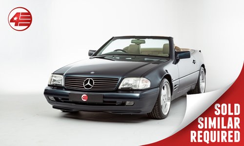 1996 Mercedes R129 SL500 /// Panoramic Glass Roof /// 45k Miles SOLD