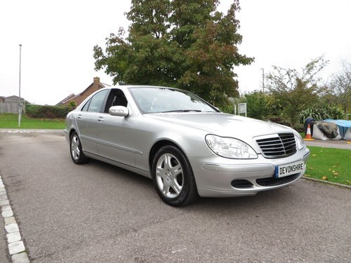 2005 Mercedes Benz S350 V6 Petrol Saloon ONLY 18800 MILES In vendita