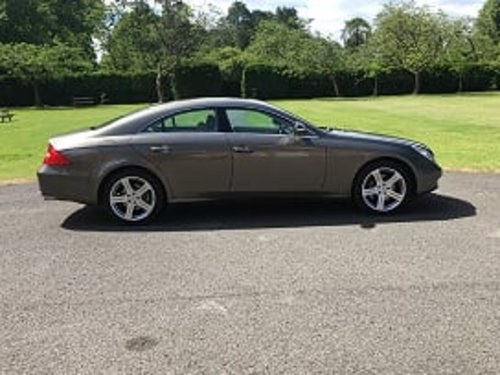2006 Indium Grey Mercedes CLS 500 4dr Coupe For Sale