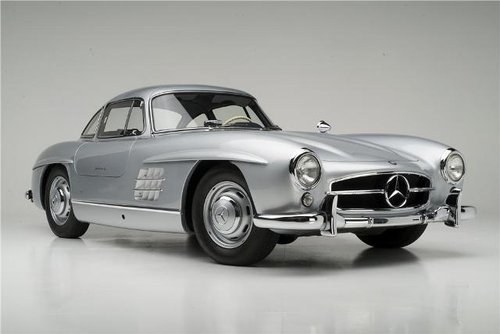 WANTED SILVER MERCEDES 300 SL GULLWING