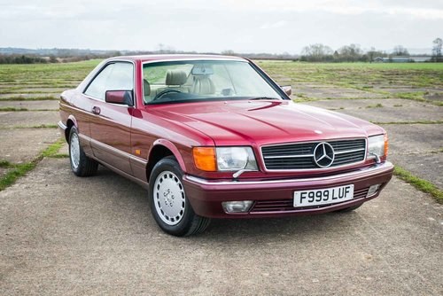 1989 Mercedes-Benz 500SEC - 92K Miles / FSH / Superb SOLD