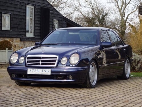 A Very Rare 1998 right hand drive Mercedes E55 AMG Avantgard For Sale