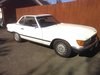 1985 Mercedes-Benz 500sl Convertible R107  For Sale