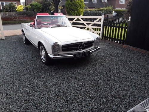 1966 Mercedes Fully restored 230sl Manual pagoda For Sale