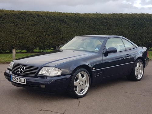 2001 Mercedes SL320 + FMBSH ultra low mileage only 35k  For Sale