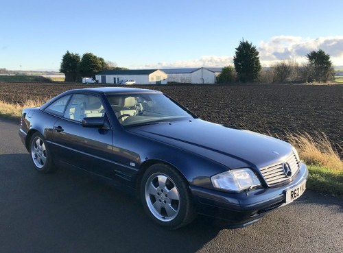 1998 Mercedes 500 SL with Panoramic Roof. FSH For Sale