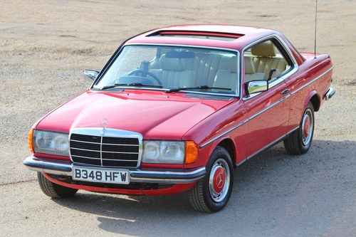 1985/B -MERCEDES BENZ - 280CE - W123 - SIGNAL RED SOLD
