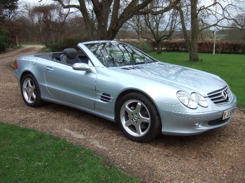 2006(55) Mercedes SL500 Tellurium Silver only 48000 miles For Sale
