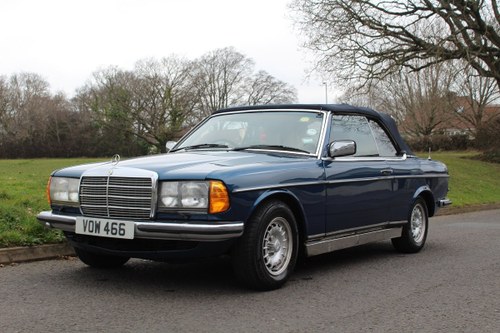 Mercedes 280CEW by Crayford 1979 - To be auctioned 26-04-19 For Sale by Auction