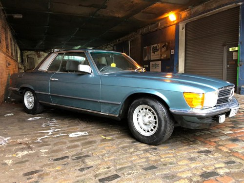 1980 Mercedes 380SLC - Just 41.000 miles and two keepers For Sale by Auction