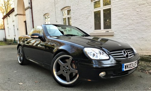 2003 Mercedes SLK320 Manual Special Edition For Sale by Auction