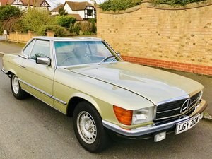 1980 Mercedes 380sl - immaculate, low mileage, FSH For Sale