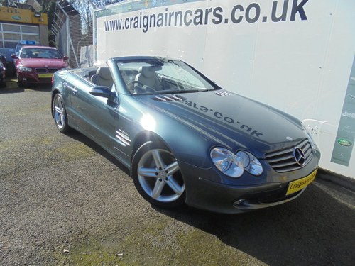 2004 MERCEDES SL350 Convertible 49000 Miles Panoramic Roof FSH For Sale