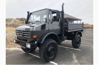 1989 Mercedes Benz Unimog Truck = clean grey driver $220k For Sale