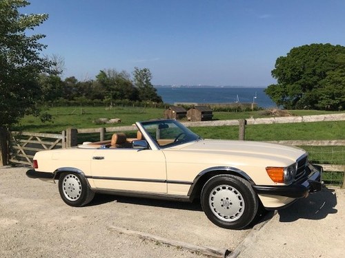 1986 Mercedes 560 SL LHD For Sale