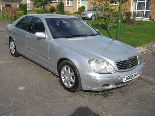 2000 Mercedes LWB LIMO S Class S500 Petrol/LPG 76 mpg For Sale