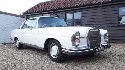 1967 SUPERB RESTORED RHD 250SE COUPE..ONLY THREE OWNERS For Sale