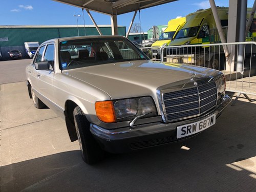 1985 Mercedes W126 280 SE @ EAMA Auction 30/3 For Sale by Auction