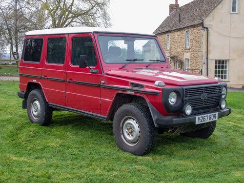 2001 Rare Steyr-Puch G Wagon tax exempt Fire Engine In vendita