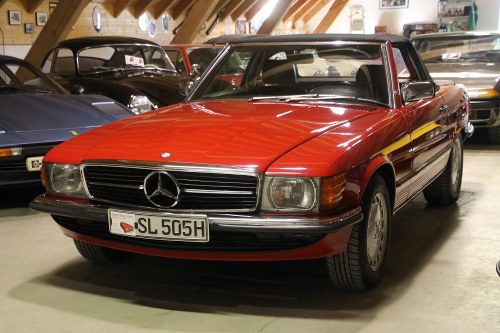 1986 MB 500 SL / R 107 / 2 owners / German first delivery VENDUTO