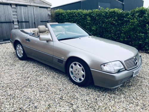 1992 Mercedes 300sl R129 Smoke Silver superb car Immaculate For Sale