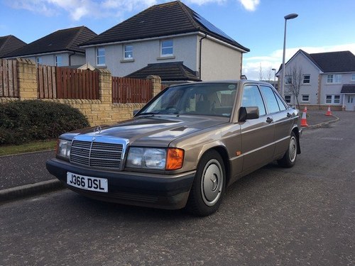1991 Mercedes 190E In vendita all'asta