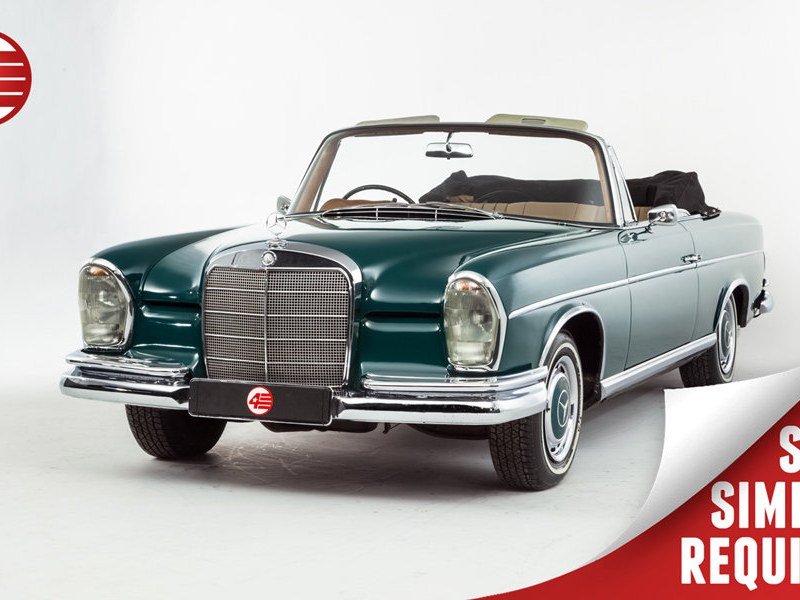 Mercedes W112 300 SE Cabriolet /// Rare UK-supplied RHD