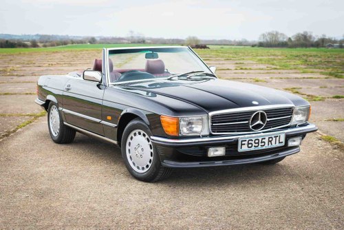 1988 Mercedes-Benz R107 300SL - 44k Miles - FSH (24 Stamps) For Sale