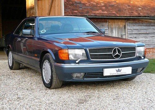 1990 Mercedes-Benz 420SEC as featured in MB Enthusiast magazine VENDUTO