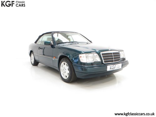 1996 An Outstanding Mercedes-Benz W124 E320 Sportline Cabriolet SOLD