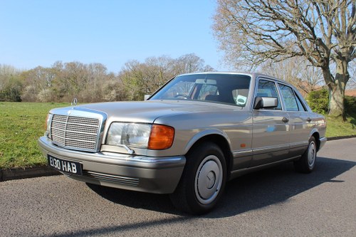 Mercedes 300 SE Auto 1987 - To be auctioned 26-04-19 For Sale by Auction