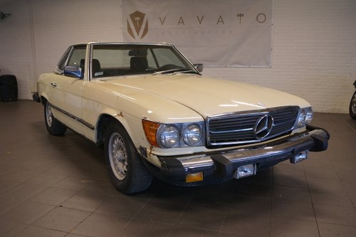 Mercedes benz SL380, 1983 For Sale by Auction
