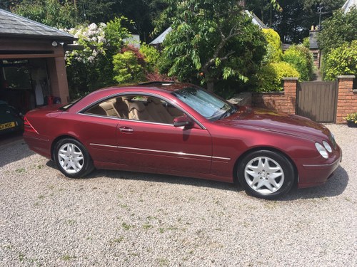 2001 Mercedes CL500 V8 Pillarless Coupe For Sale