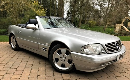 MERCEDES SL500 – 1999S WITH 42000 MILES SOLD