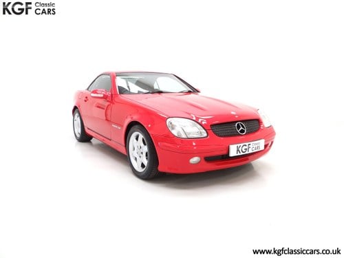 2001 An Immaculate Mercedes-Benz SLK200 Kompressor (R170) SOLD