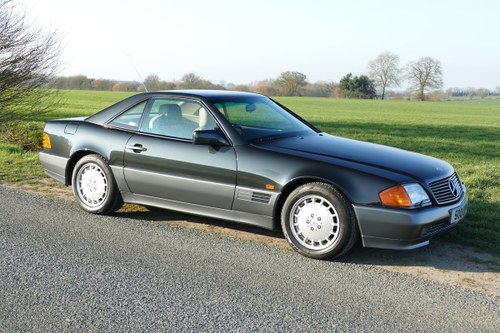 1991 H MERCEDES 500SL ORIGINAL UK CAR WITH JUST 45,000 MILES For Sale