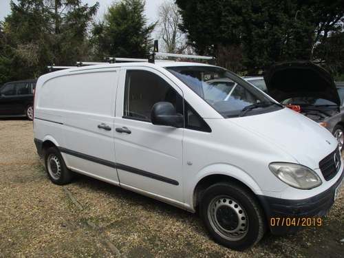 2009 Merceds VITO 109 compact with twin sliding side doors MOTED  For Sale